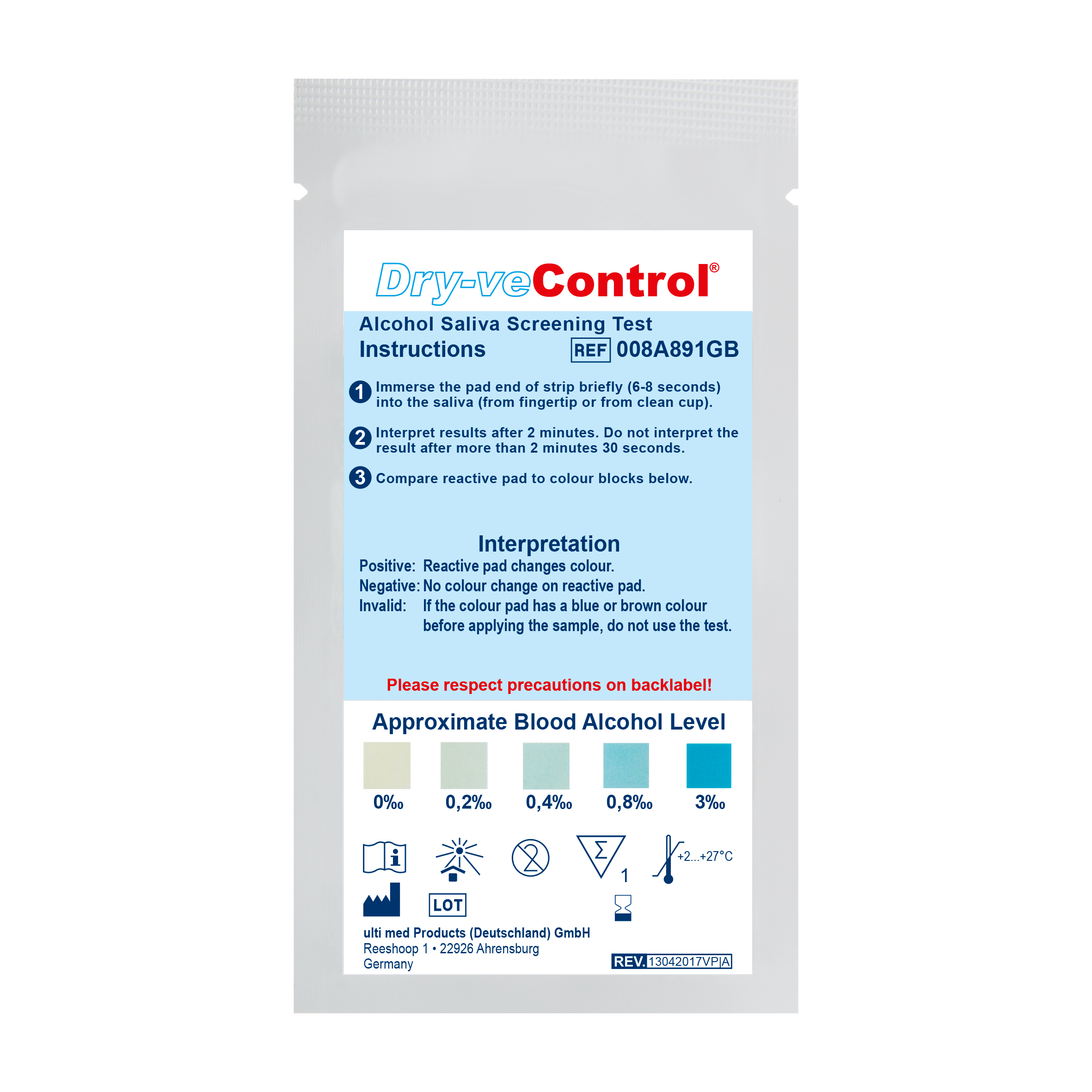 AlcoholSaliva Test ulti med Products