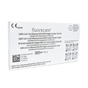 fluorecare® - SARS-CoV-2 & Infl. A/B & RSV Combined Test for home use  